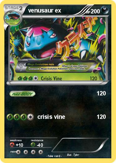 Pokemon venusaur ex