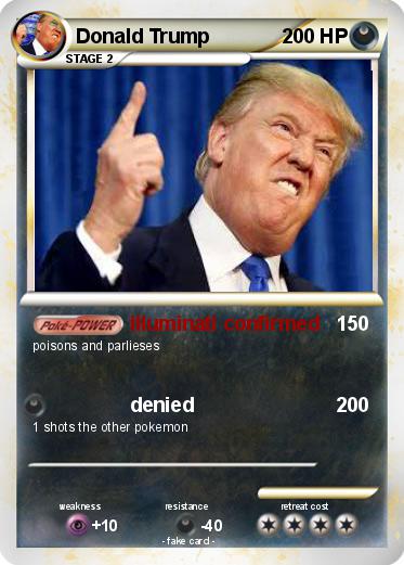 Pokemon Donald Trump