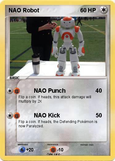 Pokemon NAO Robot