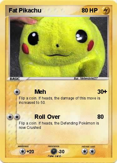 Pokemon Fat Pikachu