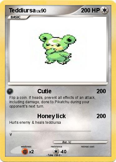 Pokemon Teddiursa
