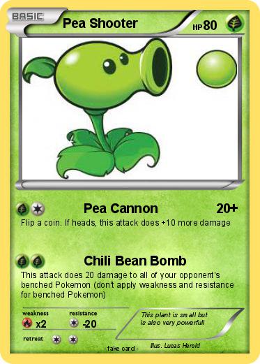 Pokemon Pea Shooter