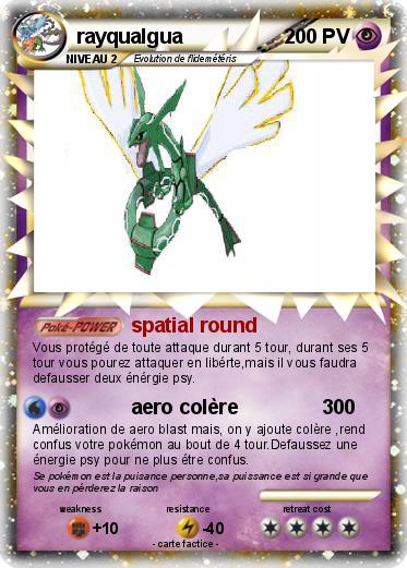 Pokemon rayqualgua