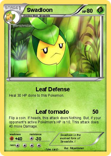 Pokemon Swadloon
