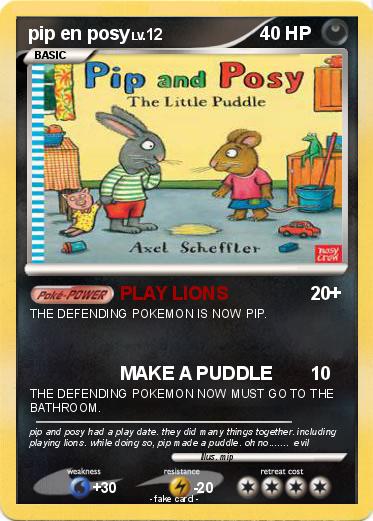 Pokemon pip en posy