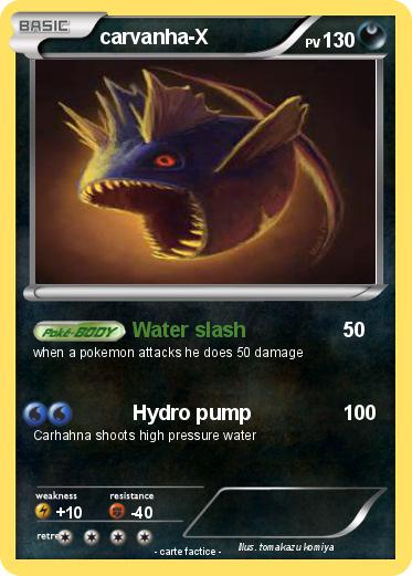 Pokemon carvanha-X