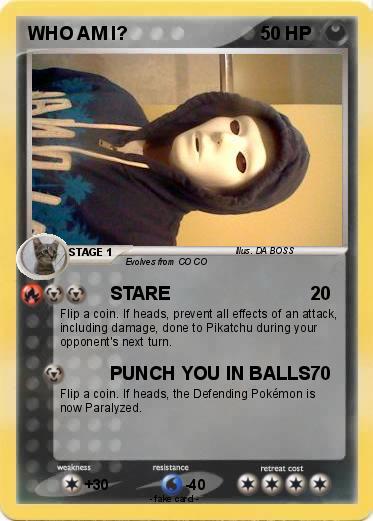 Pokemon WHO AM I?