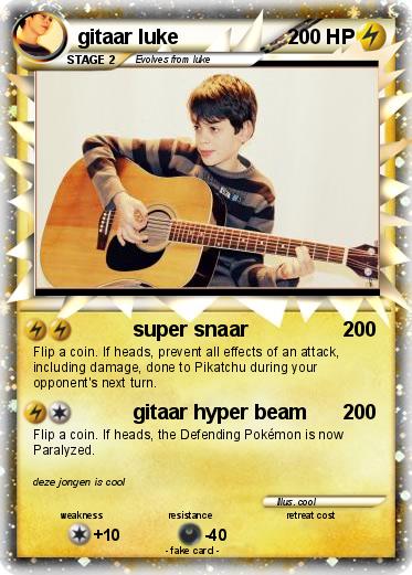 Pokemon gitaar luke