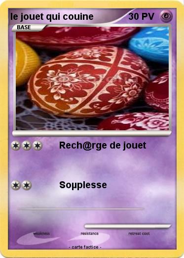 Pokemon le jouet qui couine