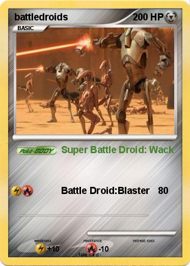 Pokemon battledroids