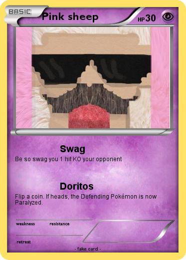 Pokemon Pink sheep