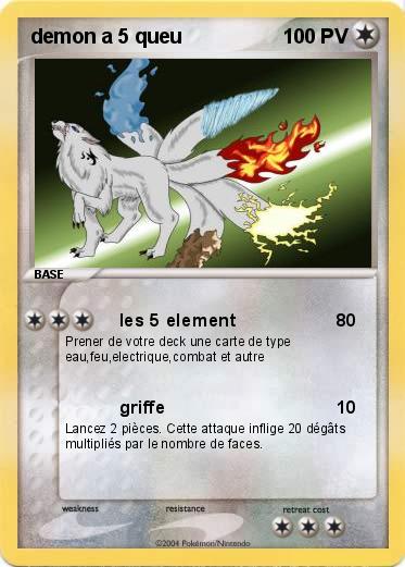 Pokemon demon a 5 queu
