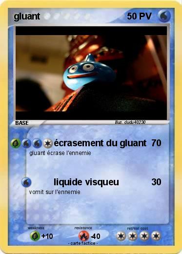Pokemon gluant