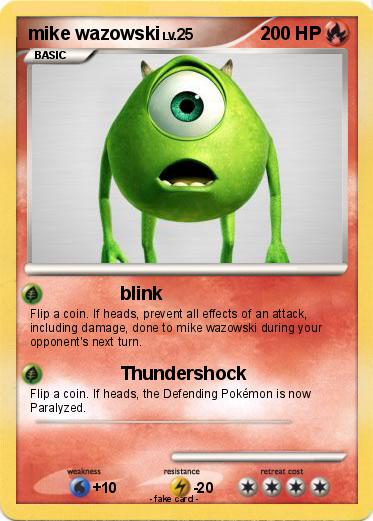 Pokemon mike wazowski