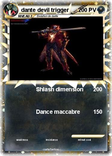 Pokemon dante devil trigger