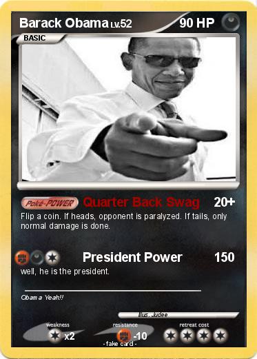 Pokemon Barack Obama