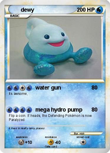 Pokemon dewy