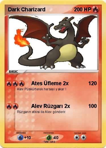 Pokemon Dark Charizard