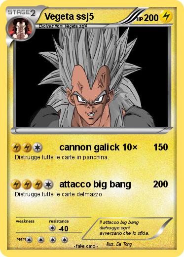 Pokemon Vegeta ssj5