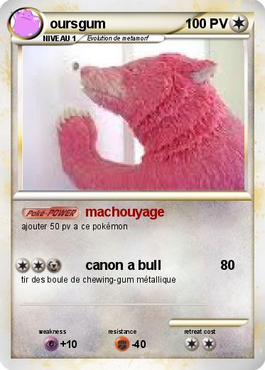 Pokemon oursgum