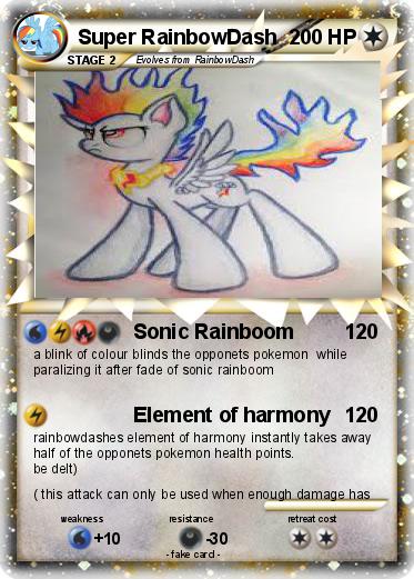 Pokemon Super RainbowDash