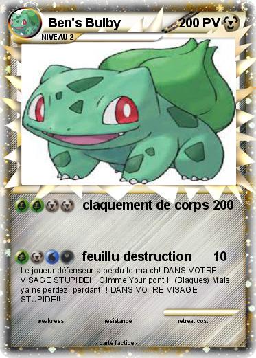 Pokemon Ben's Bulby