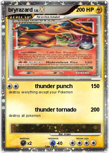 Pokemon bryrazard