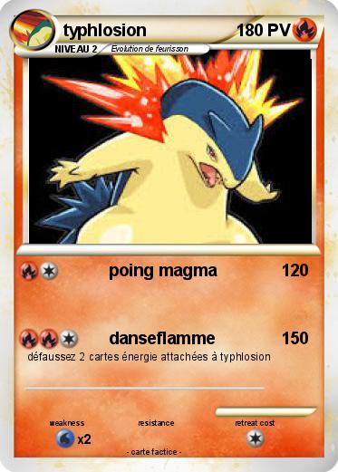 Pokemon typhlosion