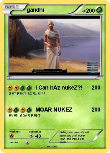Pokemon gandhi