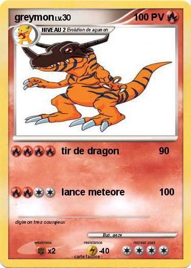 Pokemon greymon