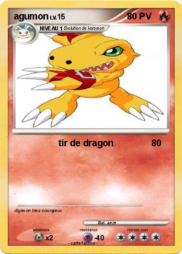 Pokemon agumon