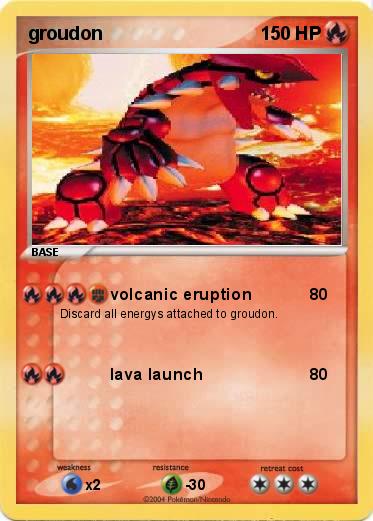 Pokemon groudon