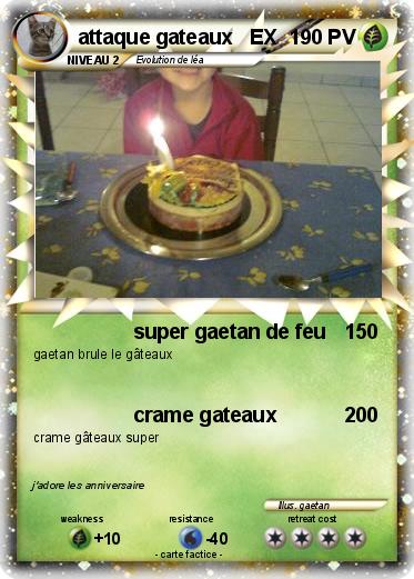 Pokemon attaque gateaux   EX