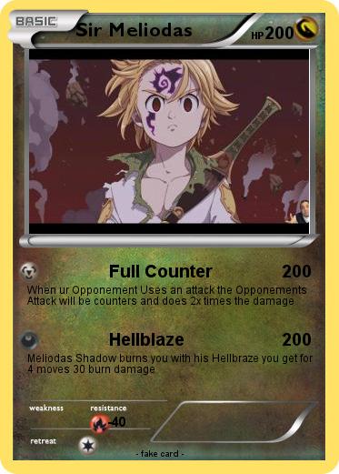 Pokemon Sir Meliodas