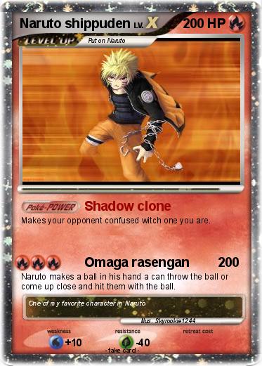 Pokemon Naruto shippuden