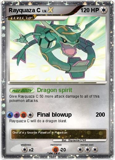 Pokemon Rayquaza C