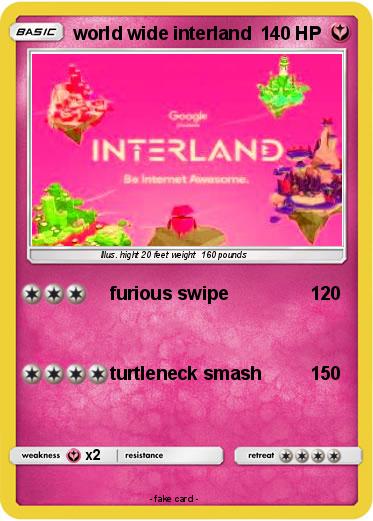Pokemon world wide interland