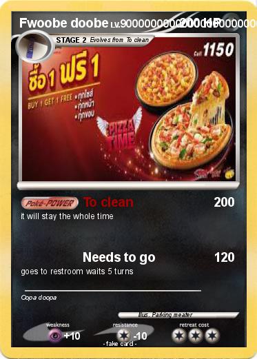 Pokemon Fwoobe doobe