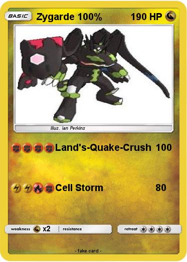 Pokemon Zygarde 100%