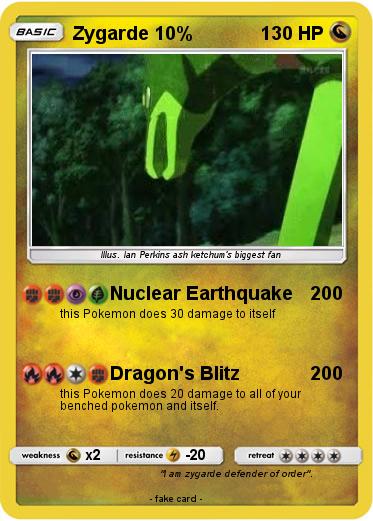Pokemon Zygarde 10%