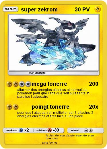 Pokemon super zekrom