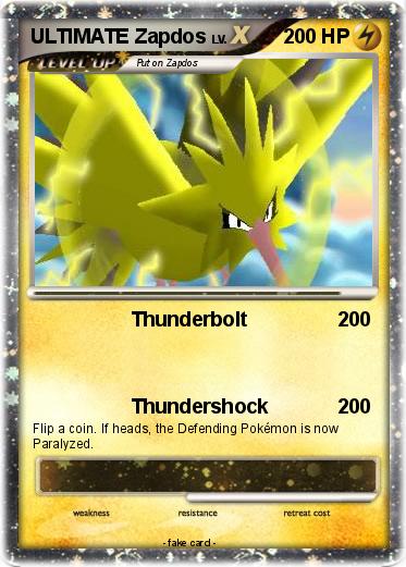Pokemon ULTIMATE Zapdos