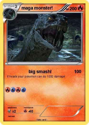 Pokemon maga monster!