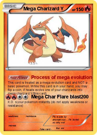 Pokemon Mega Charizard Y