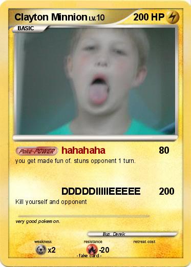 Pokemon Clayton Minnion
