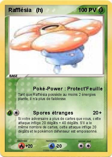 Pokemon Rafflésia   (h)