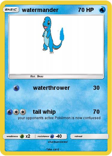 Pokemon watermander