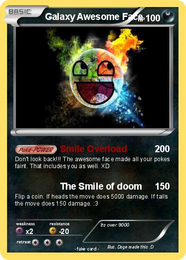 Pokemon Galaxy Awesome Face