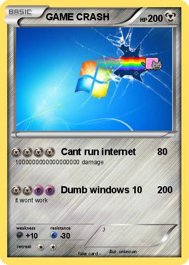Pokemon GAME CRASH