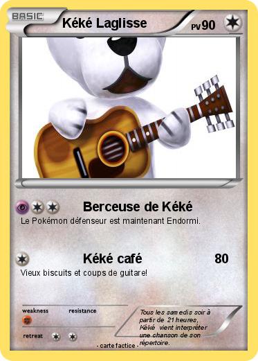 Pokemon Kéké Laglisse
